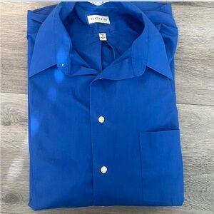 Van Heusen Blue Men's Poplin Shirt